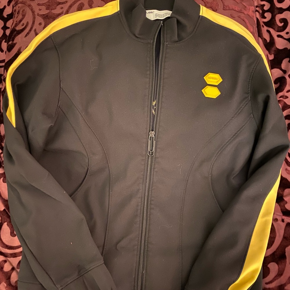 Men’s OFF White black and yellow jacket